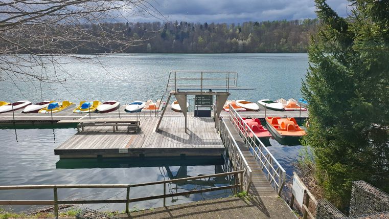 Pulvermaar Boat Dock