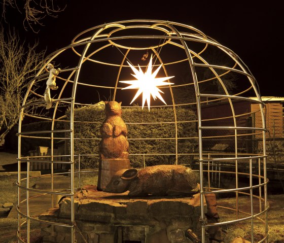 Weihnachten in dem Café Restaurant Mausefalle