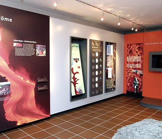Innenbereich Museum, &copy; Vulkanhaus Strohn