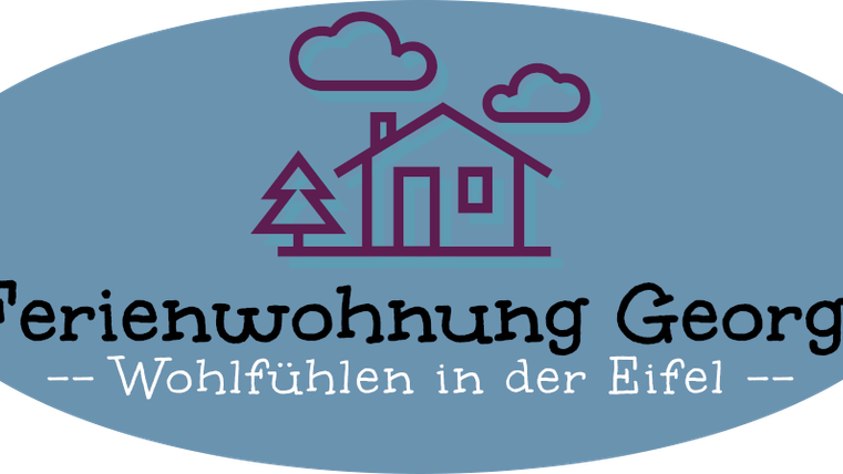 A logo for a holiday apartment named Georgi. The font conveys a cozy atmosphere, ideal for a stay in the Eifel.
