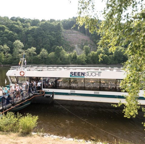 Schiff Seensucht, © Eifel Tourismus GmbH/Dominik Ketz