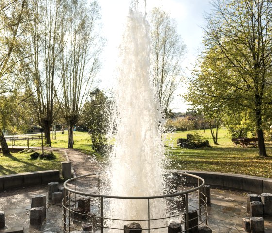 Wallender Born cold water geyser on the Hinterbüsch path, © Eifel Tourismus GmbH/D.Ketz