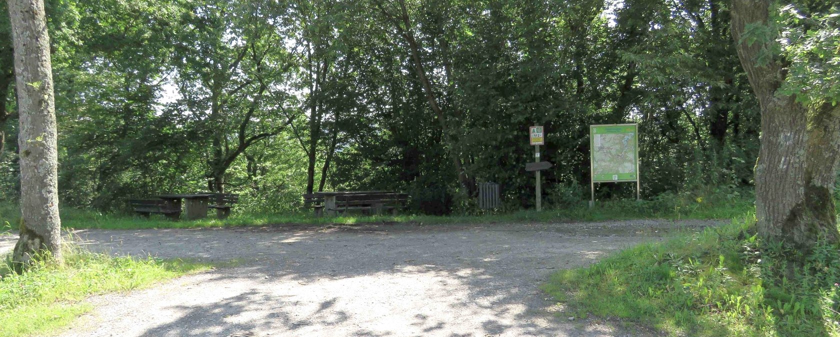 Wanderparkplatz B266, &copy; Rursee-Touristik GmbH