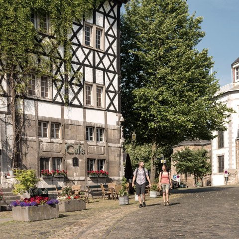 Unterwegs in Kornelimünster, © Eifel Tourismus GmbH, D. Ketz