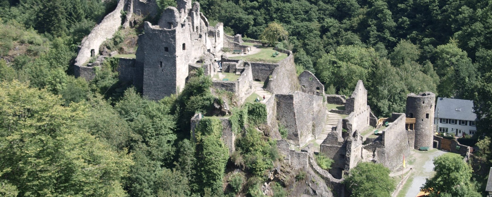 Blick auf die Niederburg