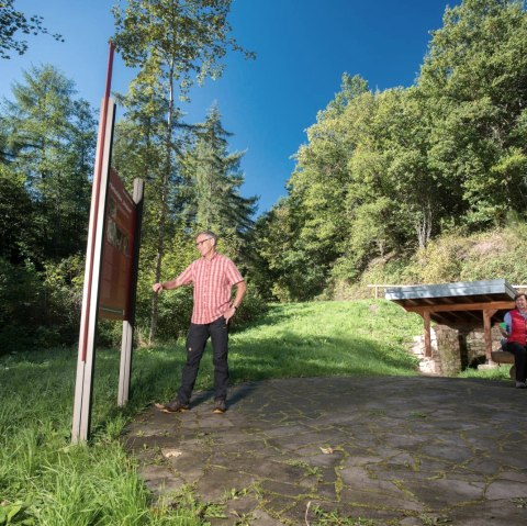 Platz vor dem Dreisborn, &copy; Natur- und Geopark Vulkaneifel GmbH