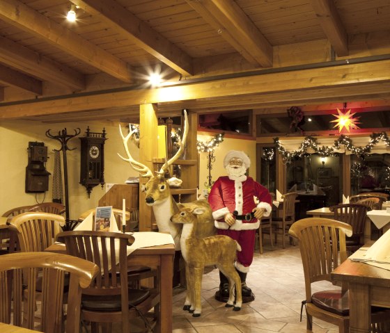 Weihnachten in dem Café Restaurant Mausefalle