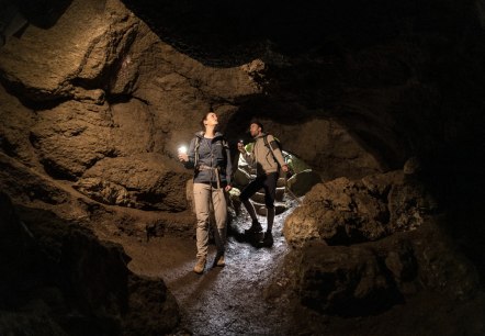 Millstone caves near Roth on the Eifelsteig trail, &copy; Eifel Tourismus GmbH, D. Ketz