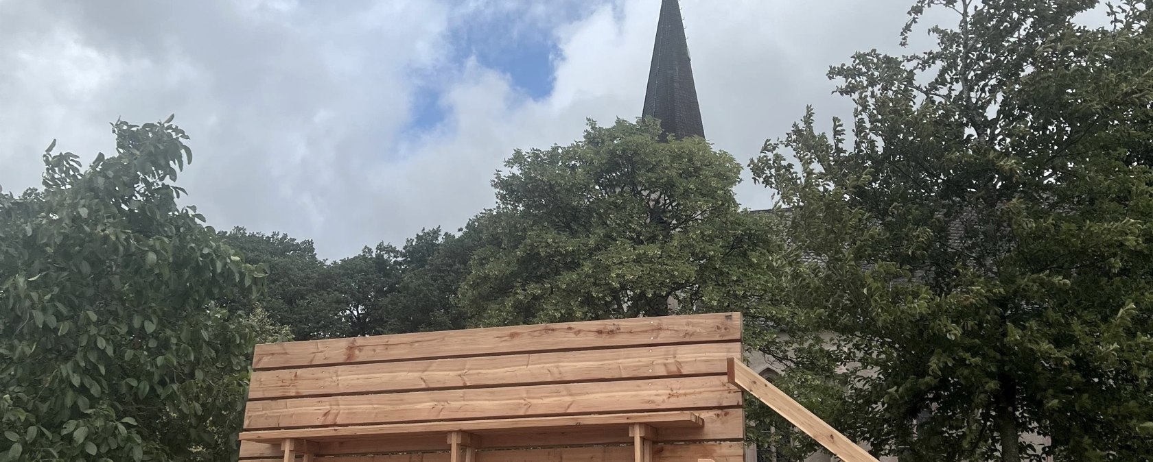 XXL Panoramabank Zugangstreppe, &copy; GesundLand Vulkaneifel GmbH