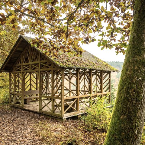 Balduinsh&uuml;tte, am Eifelsteig und Lieserpfad, &copy; Eifel Tourismus GmbH