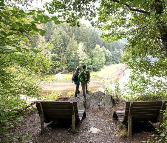 Die Perlenbachtalsperre liegt in der N&auml;he von Monschau, &copy; Eifel Tourismus GmbH, Dominik Ketz