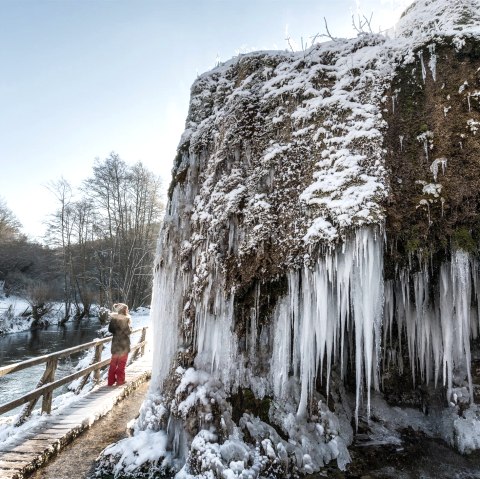 Nohner Wasserfall im Winter, &copy; Rheinland-Pfalz Tourismus GmbH, Dominik Ketz