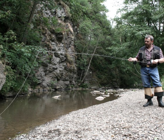 Fliegenfischen, &copy; Willi Schmitt