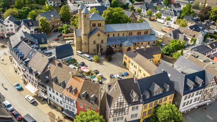 Bad Münstereifel von oben