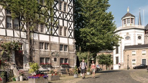 Unterwegs in Kornelimünster, © Eifel Tourismus GmbH, D. Ketz