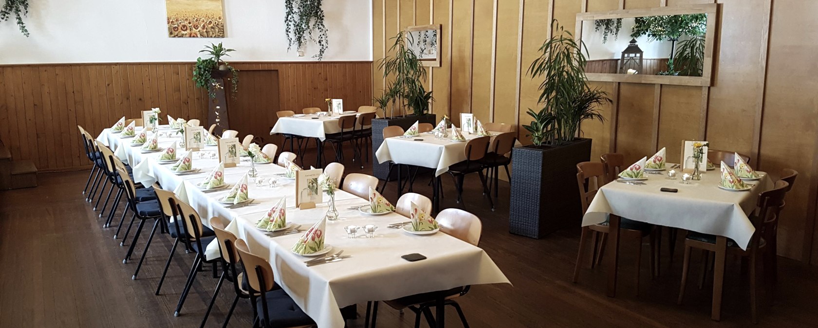 Salle de l'auberge Sünnen, © Gastwirtschaft Sünnen
