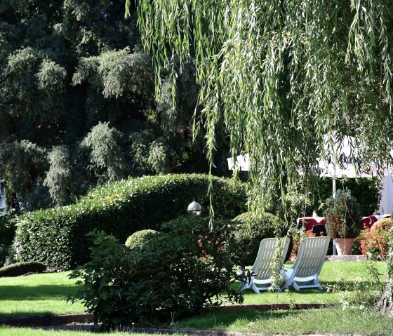 Impression jardin de l'hôtel de campagne, © Verena Kartz